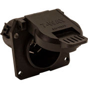 Buyers Products 7-Way Black Plastic Flat Pin Truck Receptable - TC1770B
