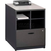 Bush Furniture Storage Filing Cabinet - 24" - Gray - Series A