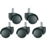Bevco 3850/5 Dual Wheel Carpet Casters for Base