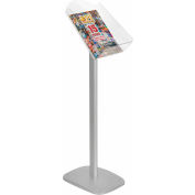 MasterVision Literature Holder Stand, 9"W x 11-1/2" Holder, 39-1/2"H