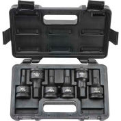 Blackhawk UH-3406MS 3/4" Drive 6 Piece Metric Hex Bit Impact Socket Set