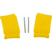Bradley S45-2675 Halo Eyewash Cover Kit, Includes (2) Eyewash Dust Covers and (2) Hinge Pins