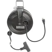 Dyh-2108 Retractable Extension Cord Reel, 20 Ft Heavy Duty