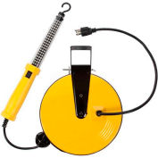 Bayco® SL-864 60 LED Work Light, Retractable Cord Reel, 50'L Cord, 18/2 GA, Yellow