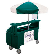 Cambro CVC72519 - Camcruiser Vending Cart, 1 full size pan, 6" deep, Green