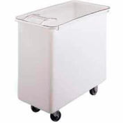 Cambro IB36148-Mobile Ingredient Bin w/Lid, Polyethylene, 34 Gal., White