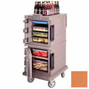Cambro UPC600157 - Ultra CamCart Food Pan Carrier, Front Loading, Cap. 45 Qt., Coffee Beige