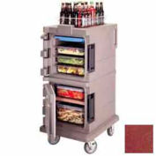 Cambro UPC600402 - Ultra CamCart Food Pan Carrier, Front Loading, Cap. 45 Qt., Brick Red