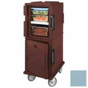 Cambro UPCHT800401 - Ultra CamCart Heated Food Pan Carrier, Heated Top Door, Front Loading, Blue