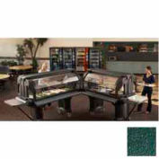 Cambro VBRTLHD5519 - Versa Food Bars Work Table, Cold Food, 60" x 29", Kentucky Green
