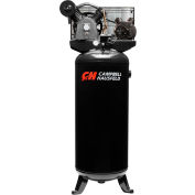 Campbell Hausfeld® 3.75HP 2-Stage 60 Gallon Single Phase Vertical Air Compressor