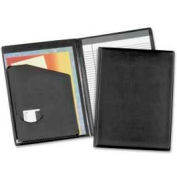 Cardinal® Sealed Vinyl Pad Holder, Letter-Size, 9-1/2" x 12-1/2", Black