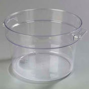 Carlisle 1076707 - Storplus™ Round Container 12 Qt., Clear - Pkg Qty 6