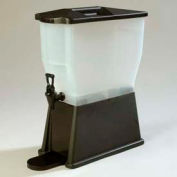 Carlisle 1085003 - Trimline Premium Beverage Server, 3 Gallon, Rectangular, Black