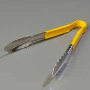 Carlisle 60756004 - Spectrum® Utility Tong 9.5", Yellow - Pkg Qty 12