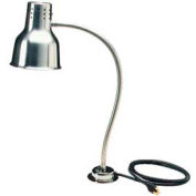 Carlisle HL8185B00 - FlexiGlow™ Single Arm Heat Lamp W/ Board & Pan 24", Aluminum