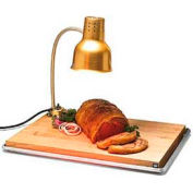 Carlisle HL8185GB21 - FlexiGlow™ Single Arm Heat Lamp W/ Board & Pan 24", Gold