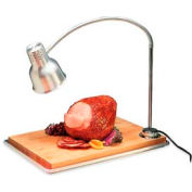 Carlisle HL8195B00 - FlexiGlow™ Single Arm Heat Lamp W/ Board 24" Arm, Aluminum