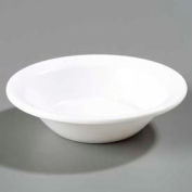 Carlisle KL80002 - Kingline™ Rimmed Fruit Bowl 5", White - Pkg Qty 48