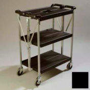 Carlisle® SBC152103 Fold 'N Go® Cart 15x21 - Black
