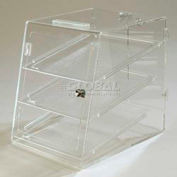 Carlisle SPD30307 - Three Tray, Self Serve Front & Back Door, 18", 14", 17-1/2", Clear