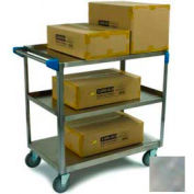 Carlisle® UC5031524 3 Shelf Stainless Steel Utility Cart 500 Lb Cap 15x24