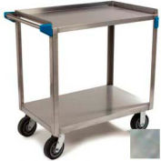 Carlisle® UC7022133 Stainless Steel Utility Cart 2 Shelf 700 Lb. Cap. 21x33