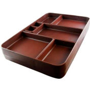 Cortech USA, 3000C, X-Tray Food Tray, Insulated, Chocolate, 10/Pack
