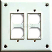 Cortech USA, TPDD, High Security Double Duplex Cover Plate, W/Hardware 1/Pack