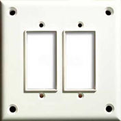 Cortech USA, TPDGF, High Security Double GFI Cover Plate, W/Hardware 1/Pack