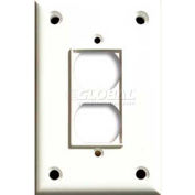 Cortech USA, TPDR, High Security Single Duplex Cover Plate, W/Hardware 1/Pack