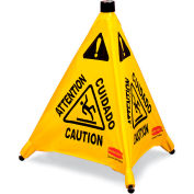 Rubbermaid Pop-Up Safety Cone 9S00 - Caution - 20"
