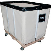 10 BU-Std-Duty Basket Trucks By Royal - Cotton Canvas Liner - 22"Wx34"Dx29-1/2"H 4 Swivel Casters