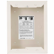 Cadet® Com-Pak Surface Mount Wall Can CCSMA, 9-13/16"L x 4-7/16"W x 12-3/4"H, Almond