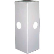 Cadet® Baseboard Corner Connector BLF1W 2-1/2"L X 2-1/2"W X 6-3/4"H White