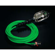 Pro Glo® Trouble Light With 25 ft Cord, Grounded Handle Outlet, 16/3, Green