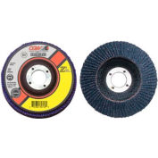 CGW Abrasives 42365 Abrasive Flap Disc 4-1/2" x 7/8" 80 Grit Zirconia - Pkg Qty 10