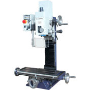 Palmgren 9680164 14" Gear Head Milling Machine, Variable Speed, 1.2HP, 120V, 1PH