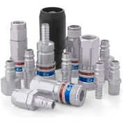 Cejn® Euro High Flow Interchange Safety Coupling 1/4" Body Size 1/4" Hose Barb - Pkg Qty 10