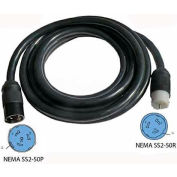 Conntek TE6381-025, 25', 50A, Temporary Power Cord with CS6365 to CS6364