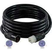 Conntek TE6381-050, 50', 50A, Temporary Power Cord with CS6365 to CS6364