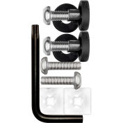 Cruiser Accessories Locking Fasteners License Plate Frame Hardware, Stainless Steel - 81420