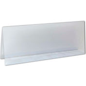 C-Line® Name Tent Holder, 11-3/16" x 4-1/4", Clear, 25 Cards/Pack