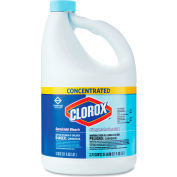 Clorox® Concentrated Germicidal Bleach, Regular, 121 oz. Bottle, 3 Bottles/Case - 30966