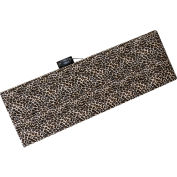 Relaxzen 10-Motor Massage Mat with Heat Removable Cover and Pillow - Leopard