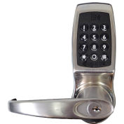 Codelocks Electronic Keyless Entry Lock Interior Usage, w/ Smart Phone App, Keypad, Card, Audit