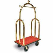 CSL HD Bellman Cart Titanium, Red Carpet, Black Bumper, Titanium Gold Finish