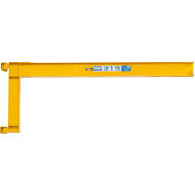 Contrx Wall-Mount Full Cantilever Jib Crane, 2000 Lb. Capacity, 16' Span, Wide-Flange Beam