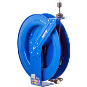 Coxreels EZ-PC24-0016-A Safety Series Spring Rewind Power Cord Reel: Single Recept 100' Cord 16 AWG