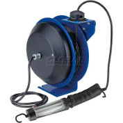 Coxreels PC13-3516-D Power Cord Spring Rewind Reel: Fluor. Angle Light, 35' Cord, 16 AWG